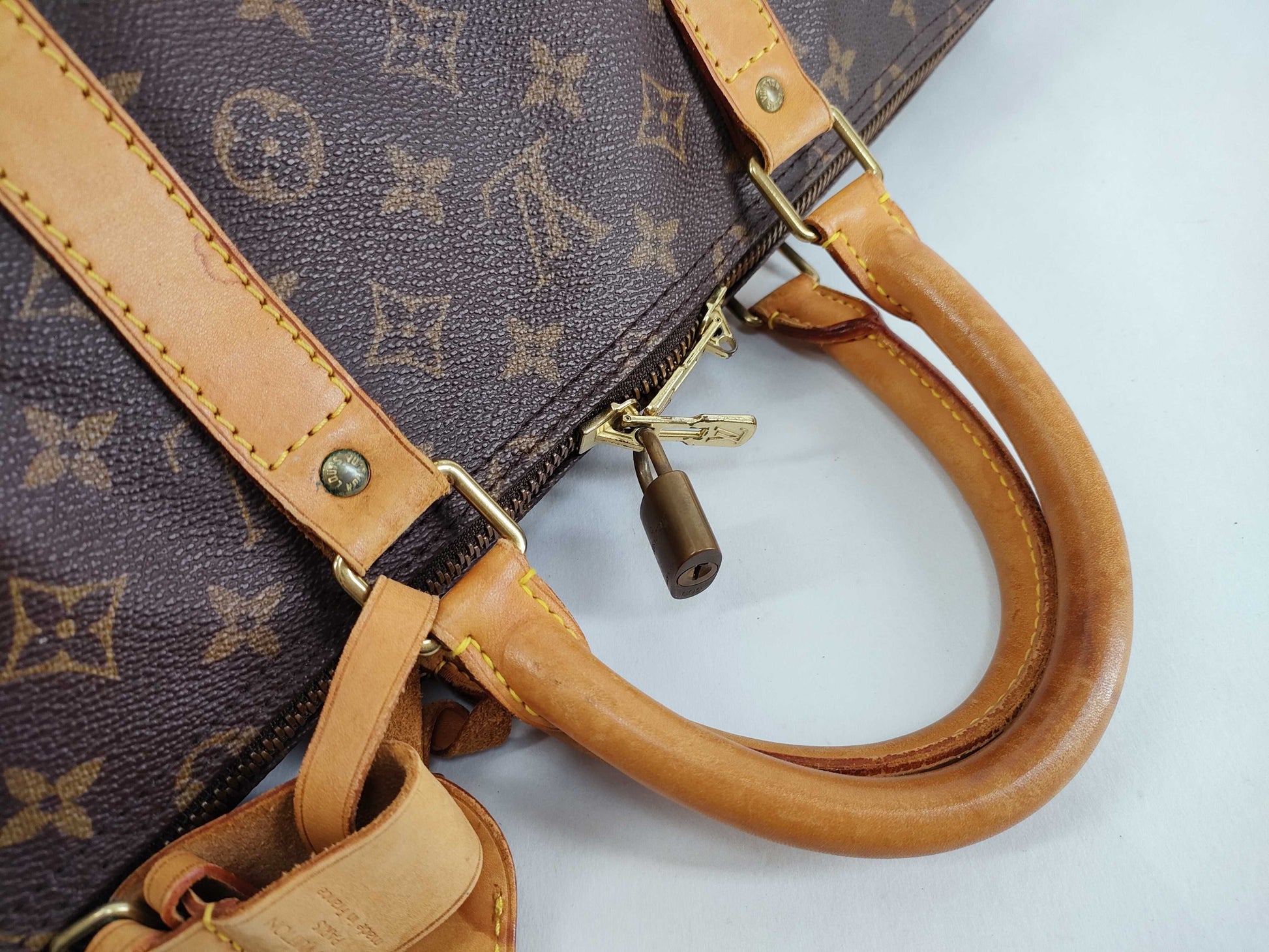 LOUIS VUITTON Monogram Vuitton Monogram M41424/MI0962 Keypol 55 Boston Bag