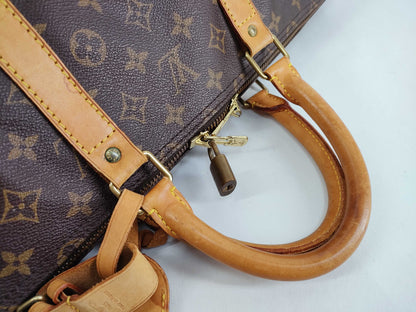 LOUIS VUITTON Monogram Vuitton Monogram M41424/MI0962 Keypol 55 Boston Bag
