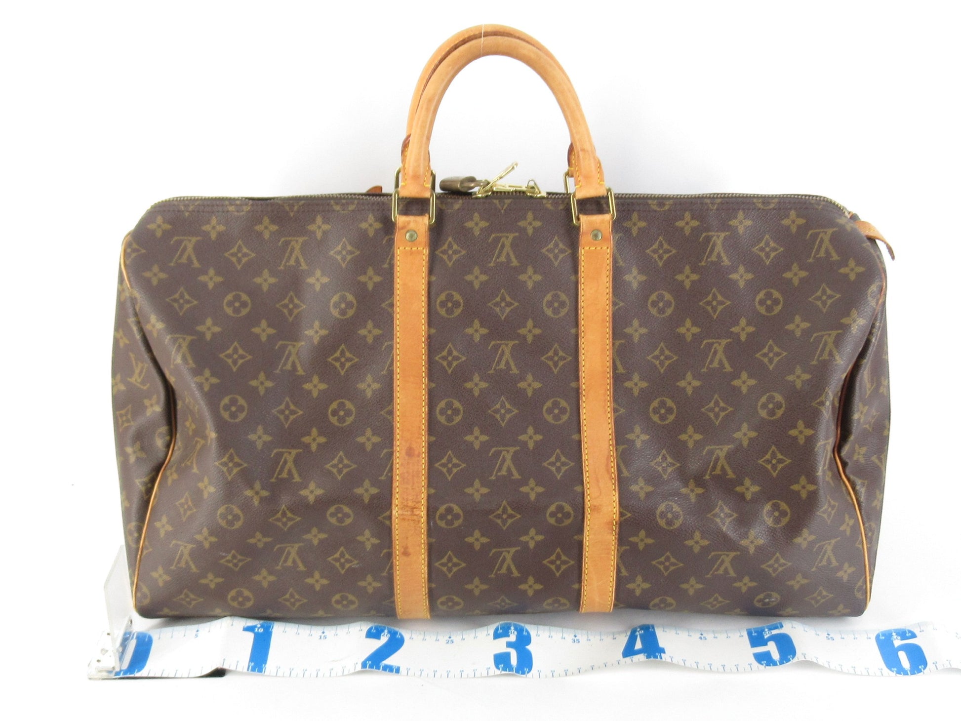 LOUIS VUITTON Monogram Vuitton Monogram M41424/MI0962 Keypol 55 Boston Bag