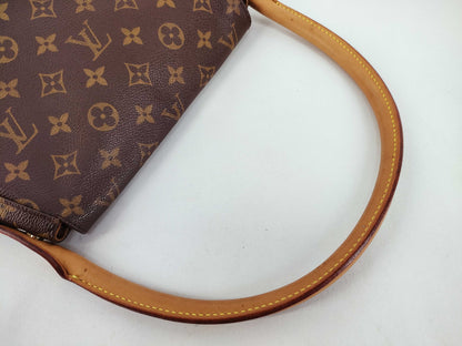 LOUIS VUITTON Monogram Vuitton Monogram Mini Looping M51147 MI0042 Handbag