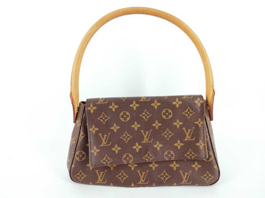 LOUIS VUITTON Monogram Vuitton Monogram Mini Looping M51147 MI0042 Handbag
