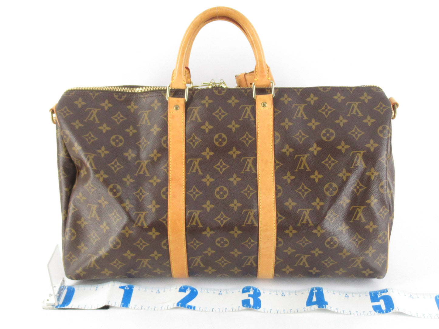 LOUIS VUITTON Monogram Vuitton Monogram Keypol 50 M41426 MB0046 Boston Bag