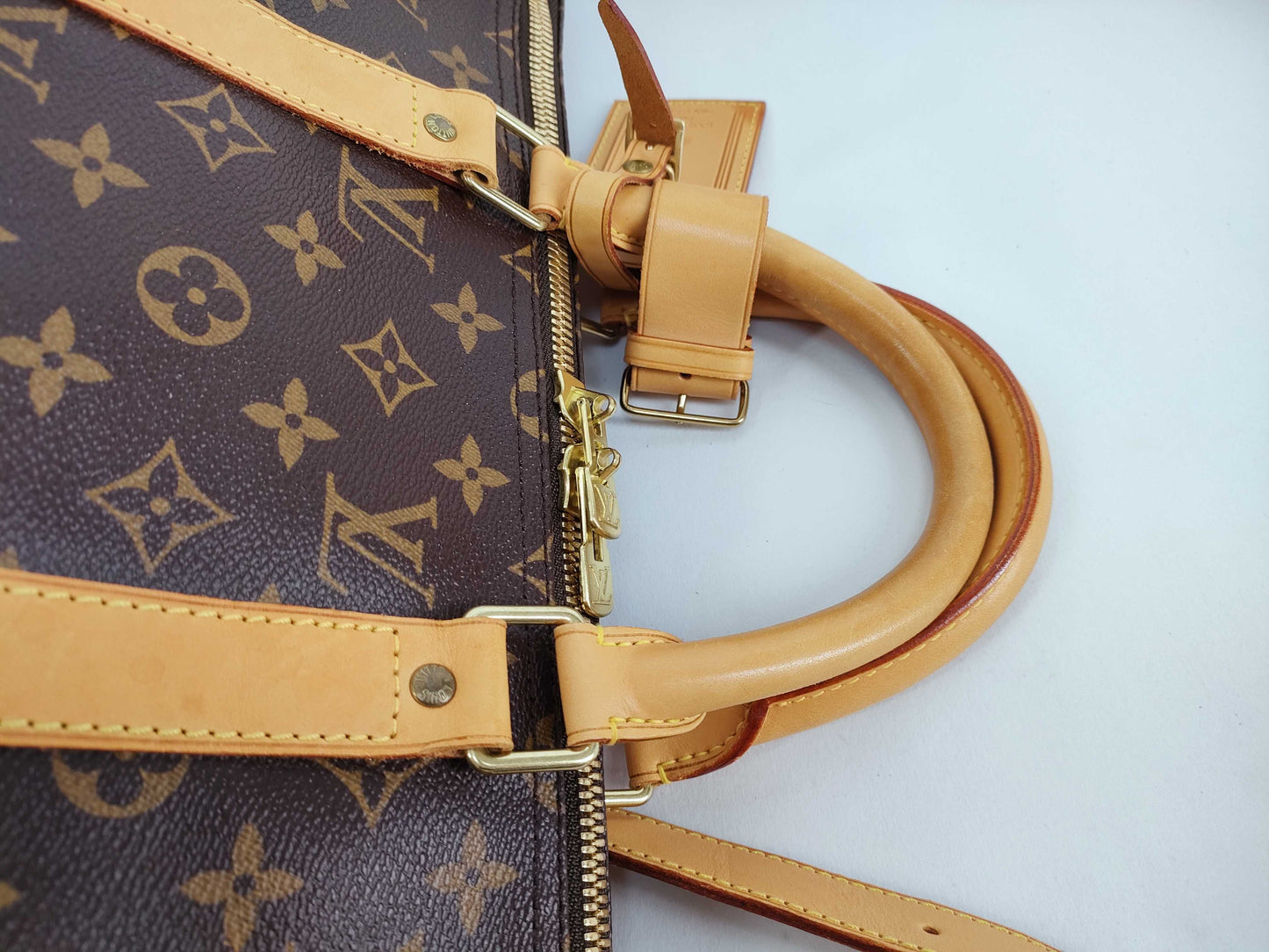 LOUIS VUITTON Monogram Vuitton Monogram Keypol 50 M41426 MB0046 Boston Bag