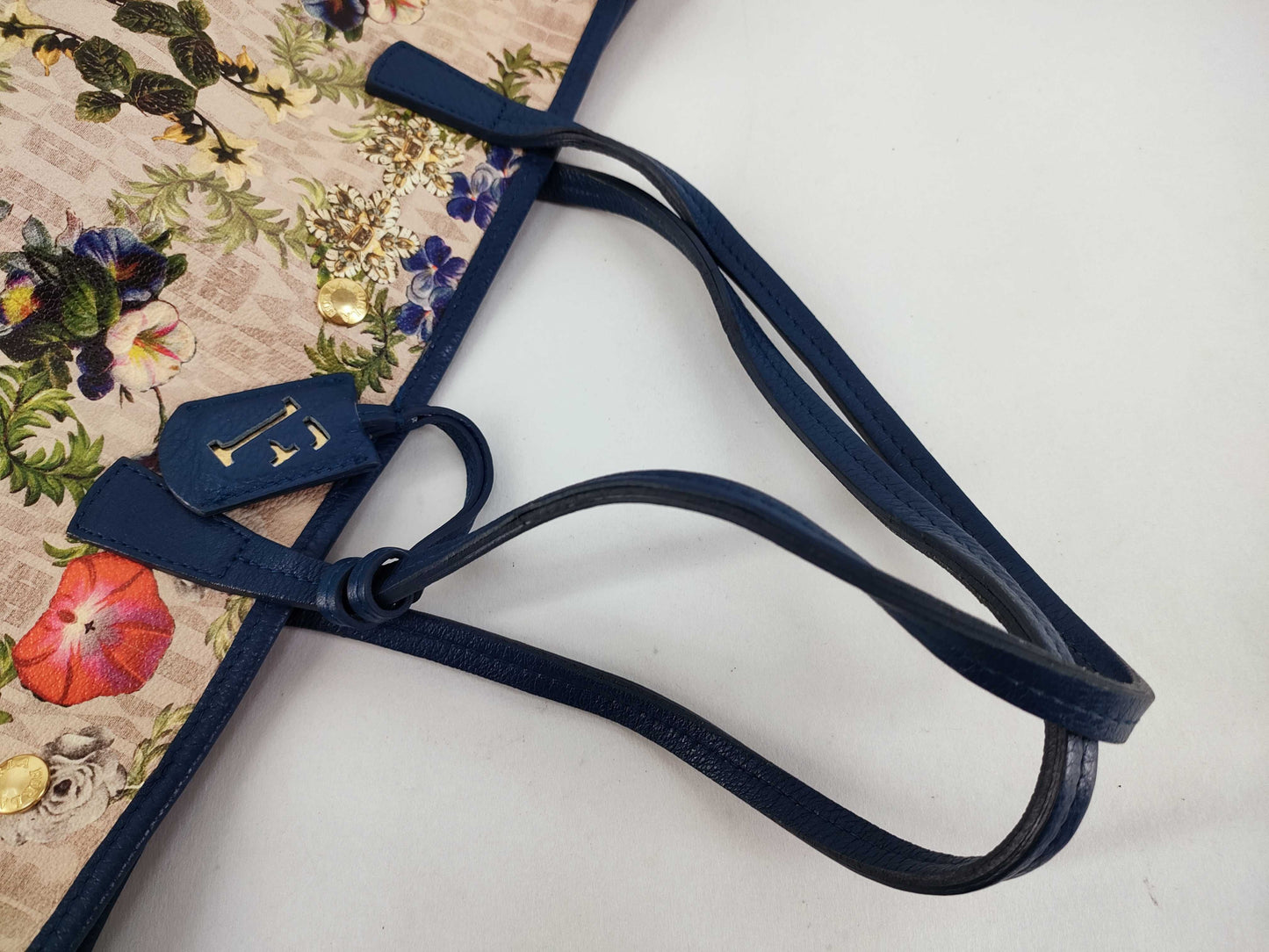 FURLA Tote Bag Floral Tote Bag