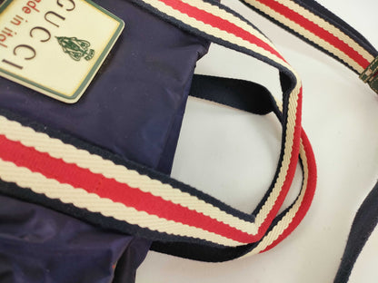 GUCCI Gucci Nylon Boston Bag 189657-203419 Boston Bag