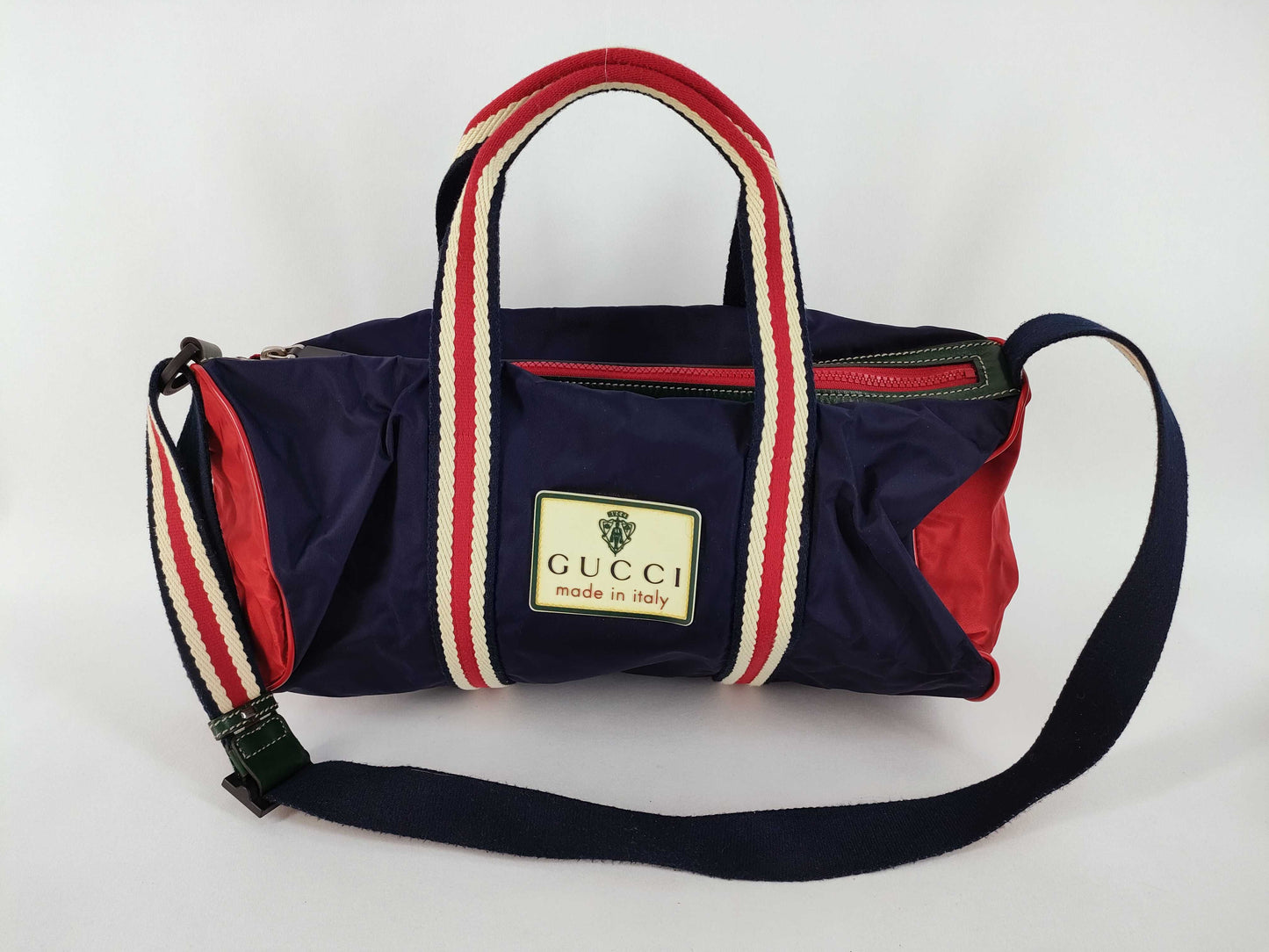 GUCCI Gucci Nylon Boston Bag 189657-203419 Boston Bag