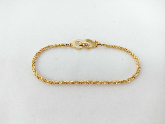 Dior Dior Logo Bracelet Bracelet Bangle