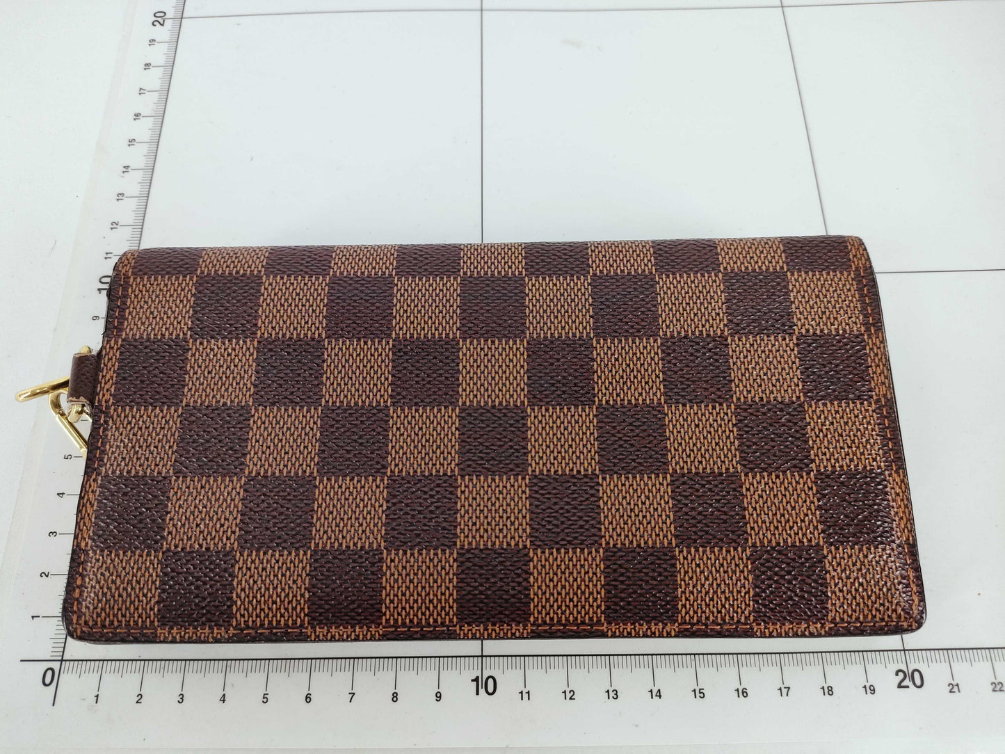 LOUIS VUITTON Damier Vuitton Damier Acordion N60002 TH0046 Wallet