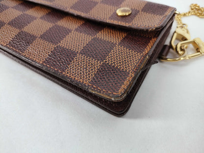 LOUIS VUITTON Damier Vuitton Damier Acordion N60002 TH0046 Wallet