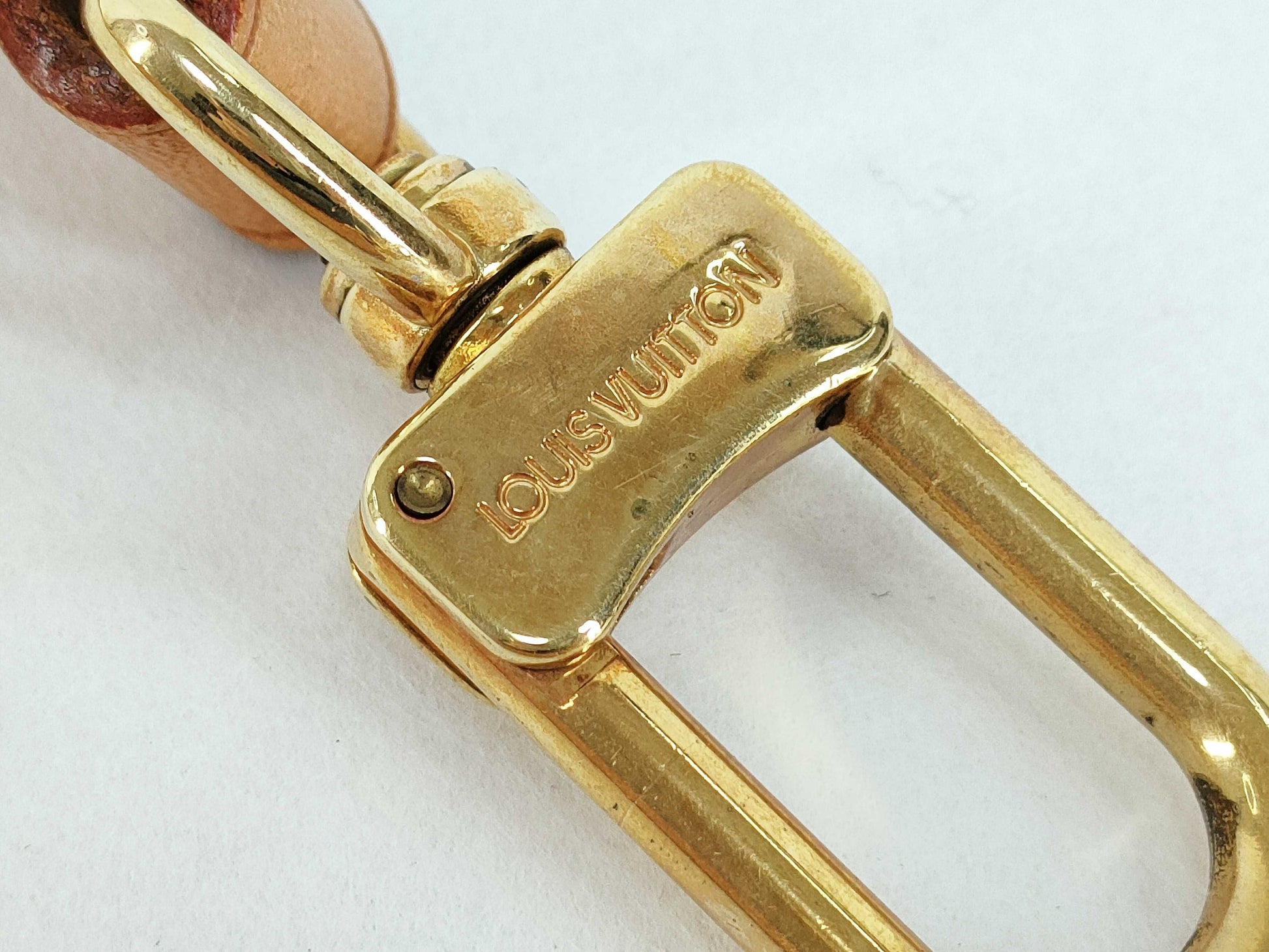 LOUIS VUITTON Vuitton Nummed Leather Shoulder Strap Strap Other Accessories