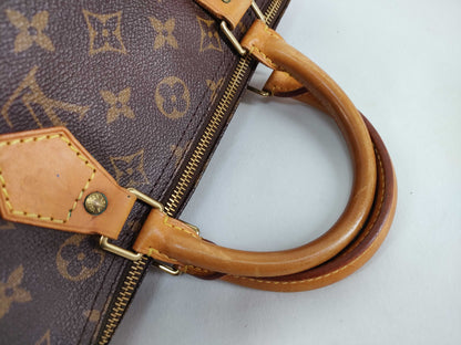 LOUIS VUITTON Monogram Vuitton Monogram Speedy 30 M41108 SP0965 Boston Bag