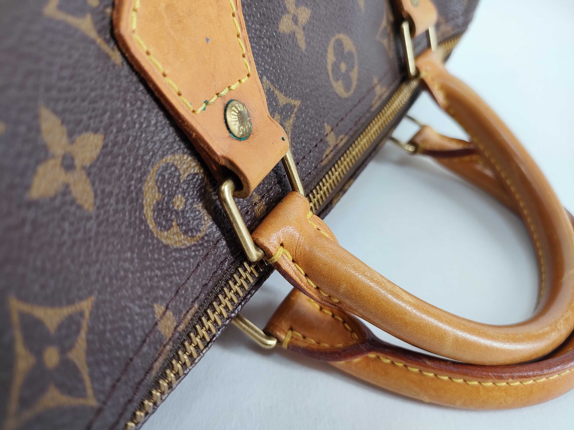 LOUIS VUITTON Monogram Vuitton Monogram Speedy 30 M41108 SP0965 Boston Bag