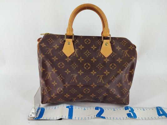 LOUIS VUITTON Monogram Vuitton Monogram Speedy 30 M41108 SP0965 Boston Bag