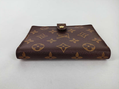 LOUIS VUITTON Monogram Vuitton Monogram Agenda Mini R20007 SP1001 Brown Notebook Cover Notebook Cover