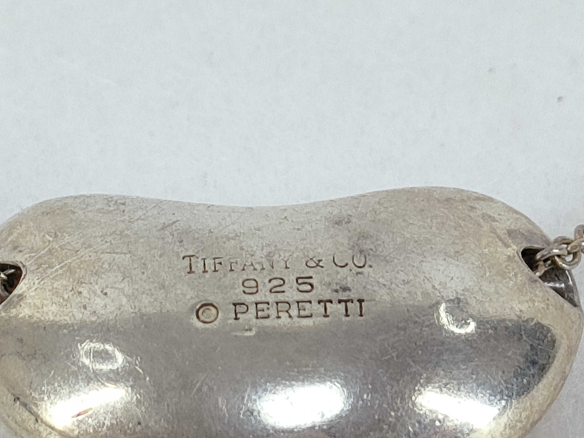 Tiffany&Co. Bean Tiffany Bean Necklace SV925 8.1g Necklace