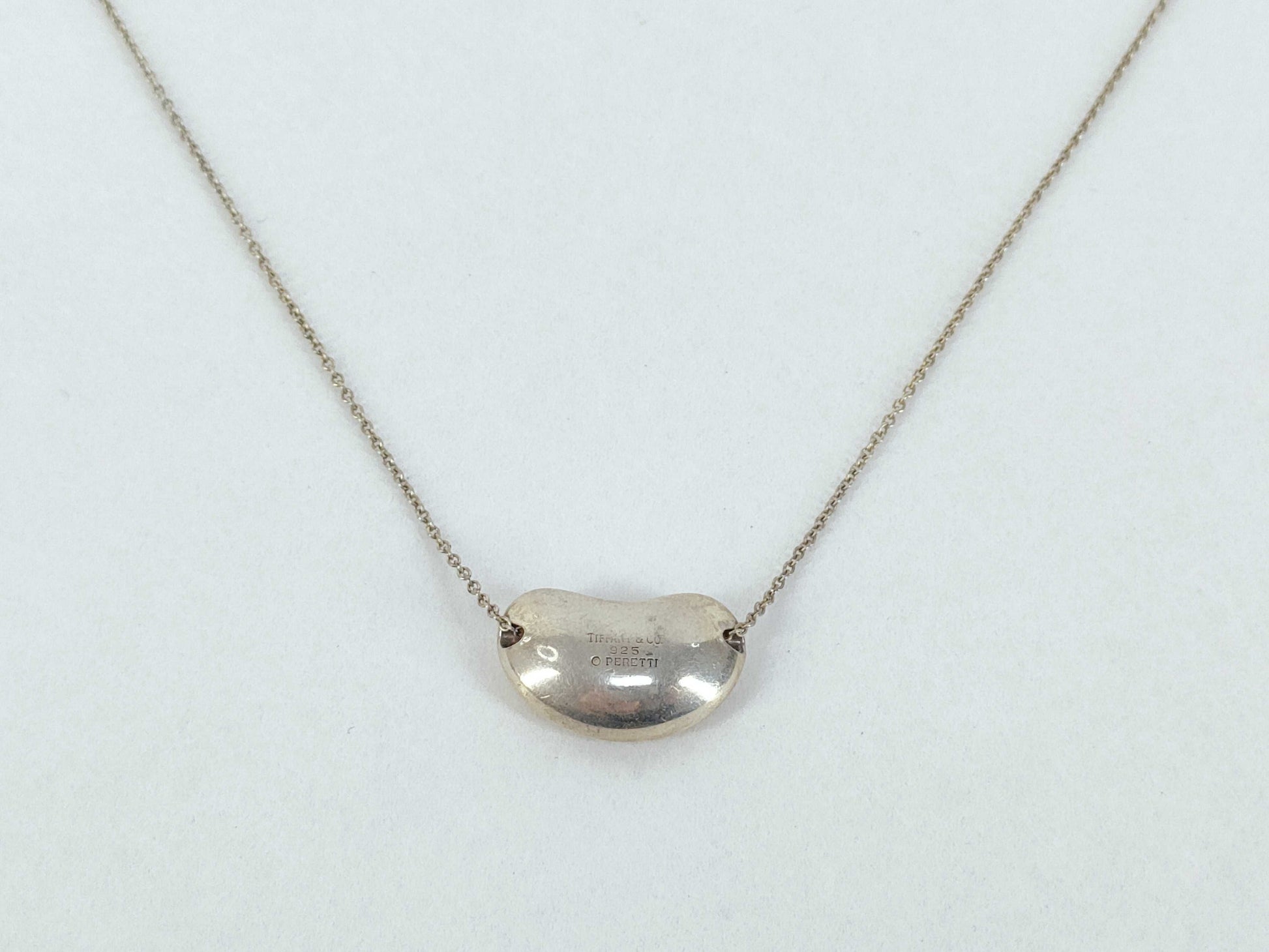 Tiffany&Co. Bean Tiffany Bean Necklace SV925 8.1g Necklace