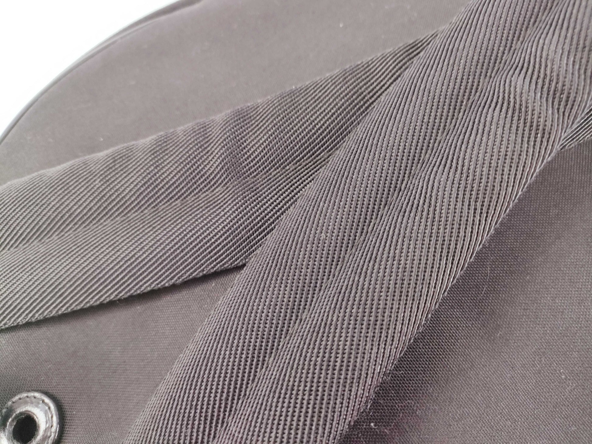 SAINT LAURENT Paris Mini Canvas x Leather Backpack/Backpack Black Rucksack