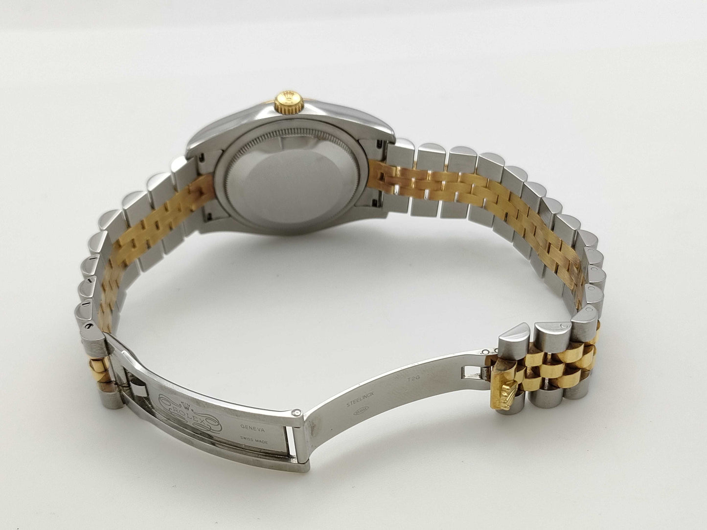 ROLEX 116233G 400318Q5 Black Holicon Jubilee Men's Watch