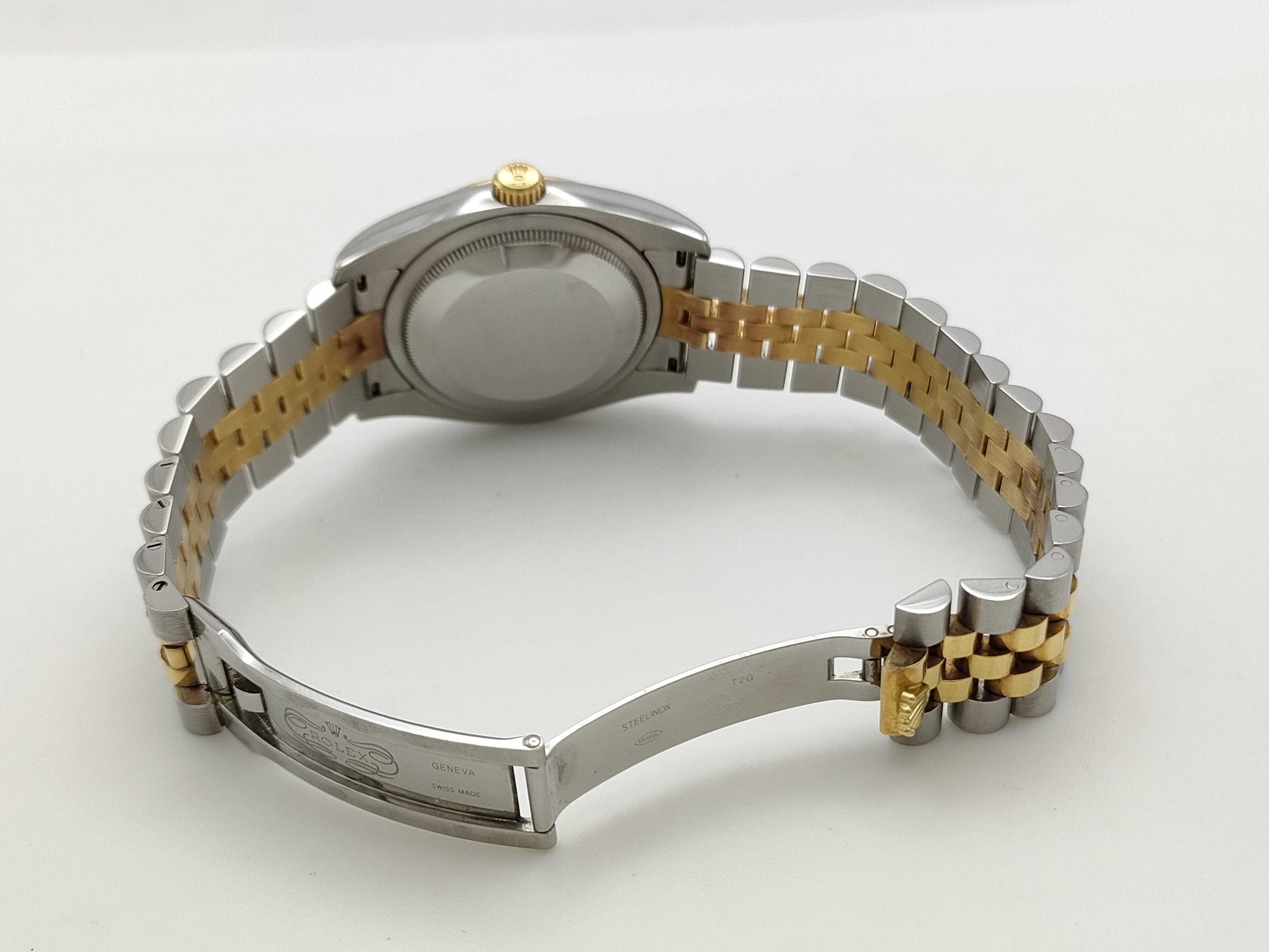 ROLEX 116233G 400318Q5 Black Holicon Jubilee Men's Watch