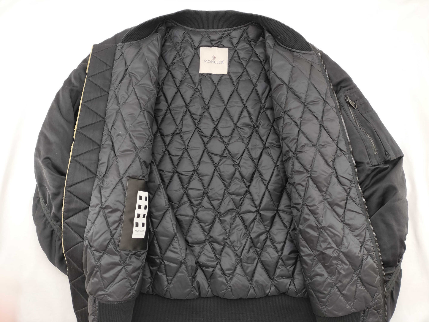 MONCLER MONCLER × FRAGMENT collaboration stadium jacket top