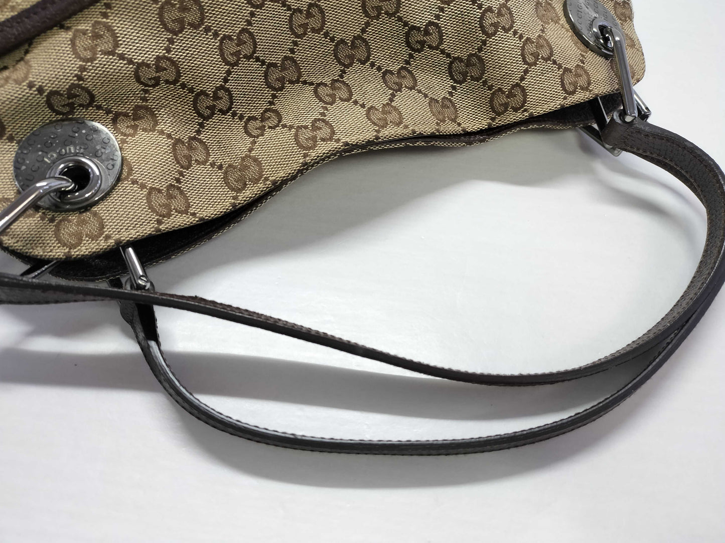 GUCCI GG Canvas Gucci Handbag Tote Bag