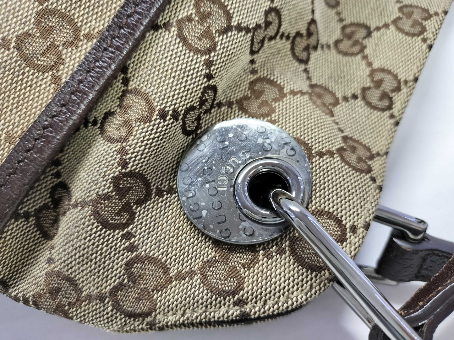 GUCCI GG Canvas Gucci Handbag Tote Bag