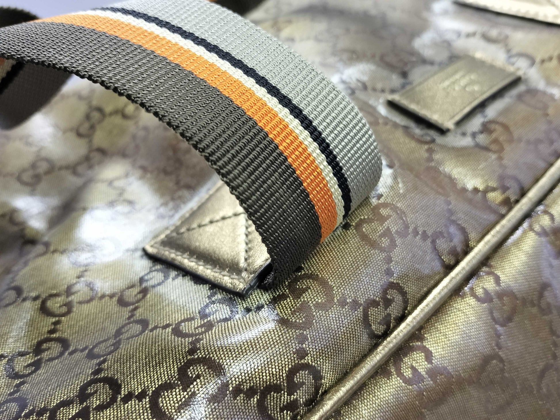 GUCCI GG Crystal Gucci Bag Boston Bag