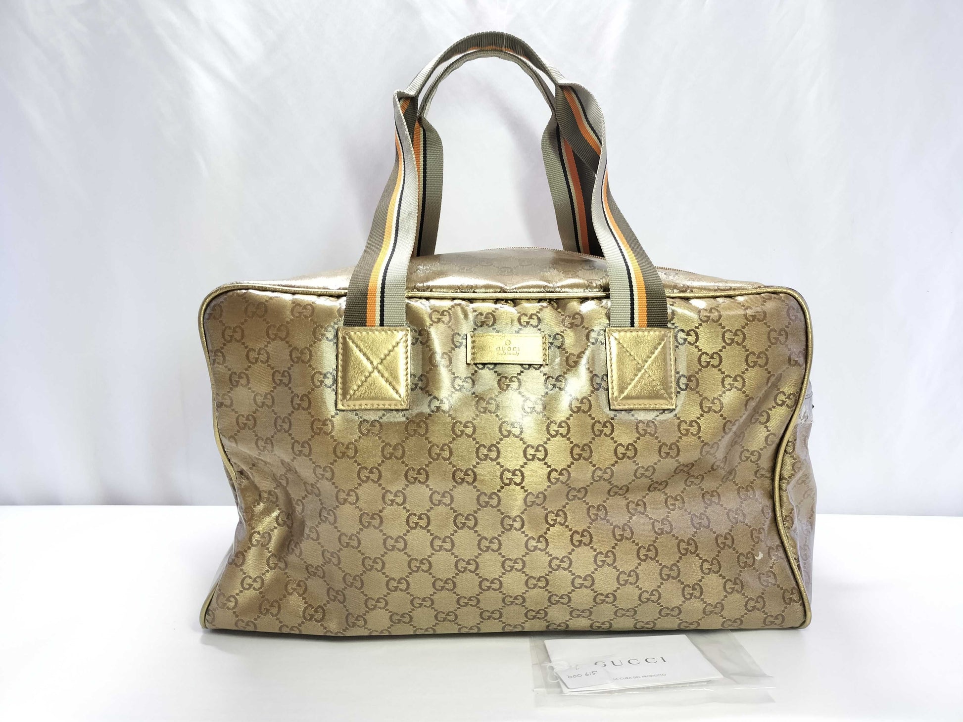GUCCI GG Crystal Gucci Bag Boston Bag