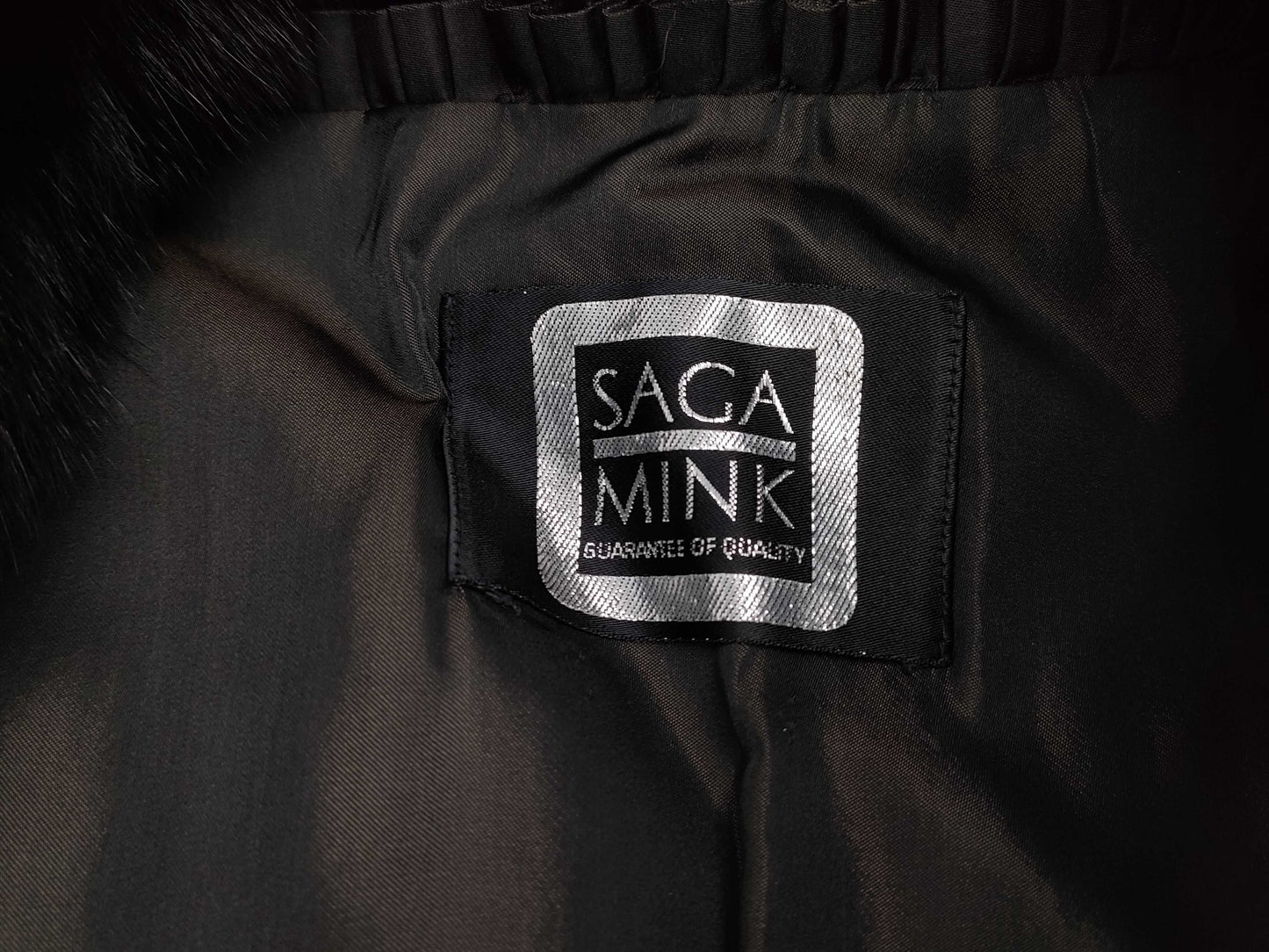 Saga Mink Fur Coat Coat