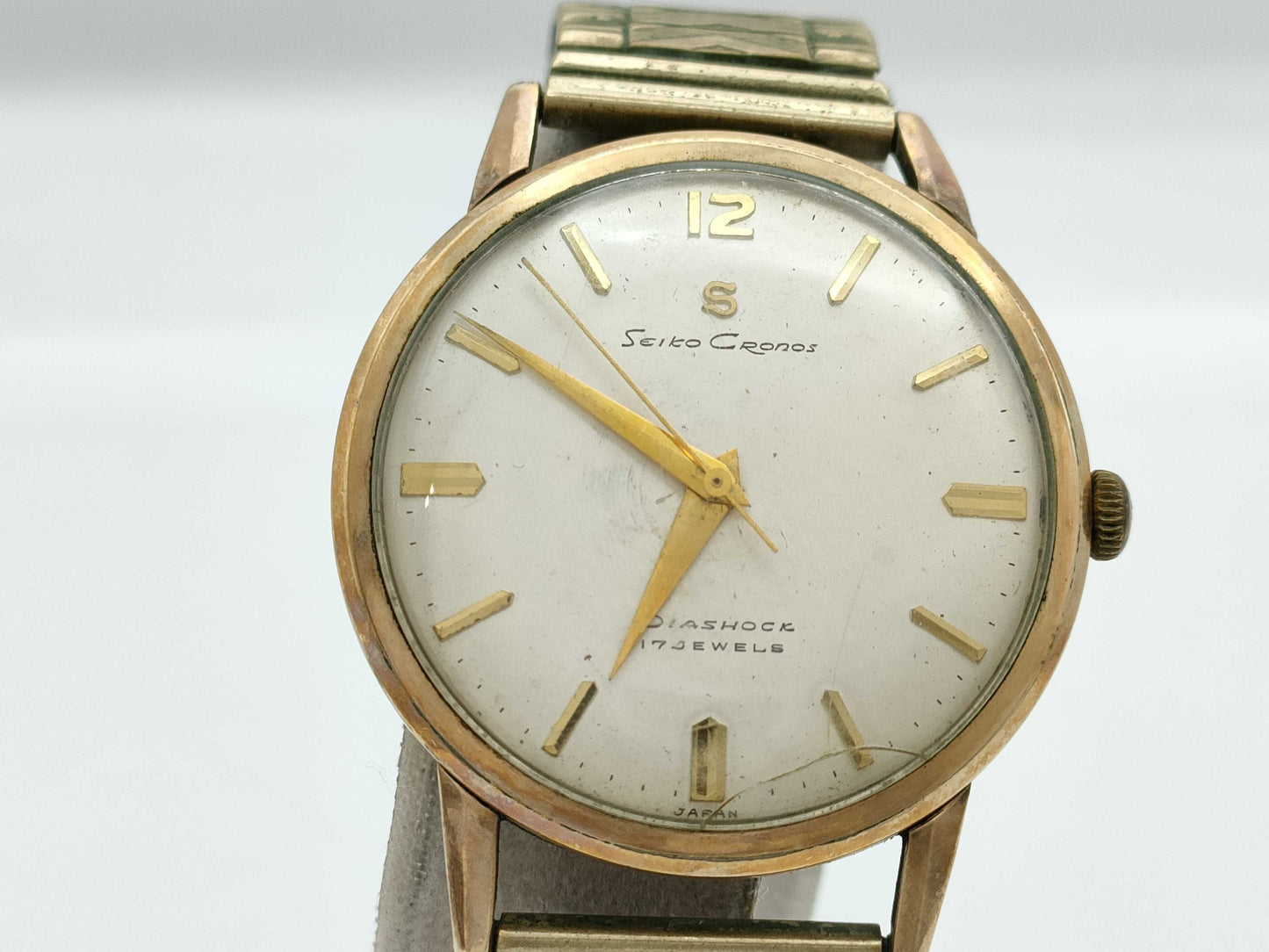 SEIKO Kronos Hand-Wound Immovable Boy's Watch