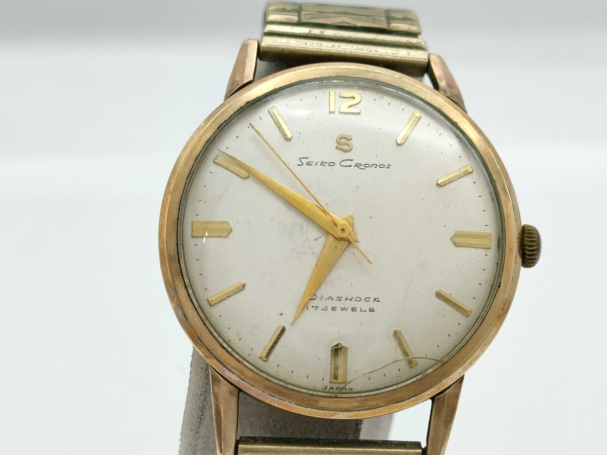 SEIKO Kronos Hand-Wound Immovable Boy's Watch