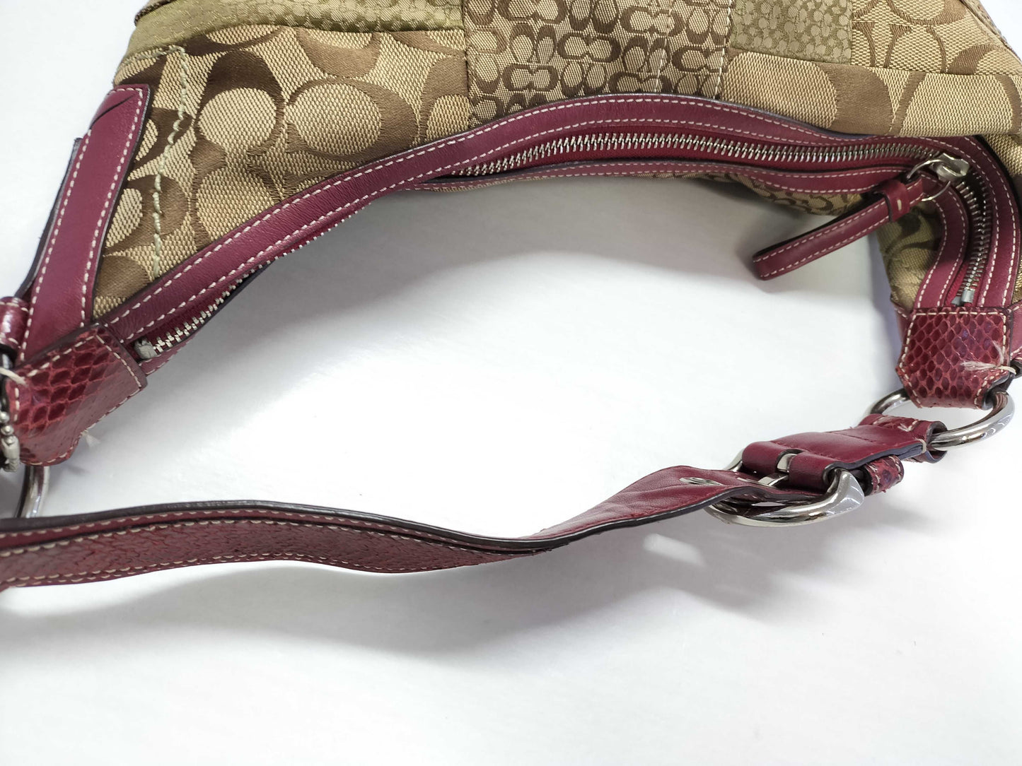 COACH Signature Coach Bag Shoulder Bag