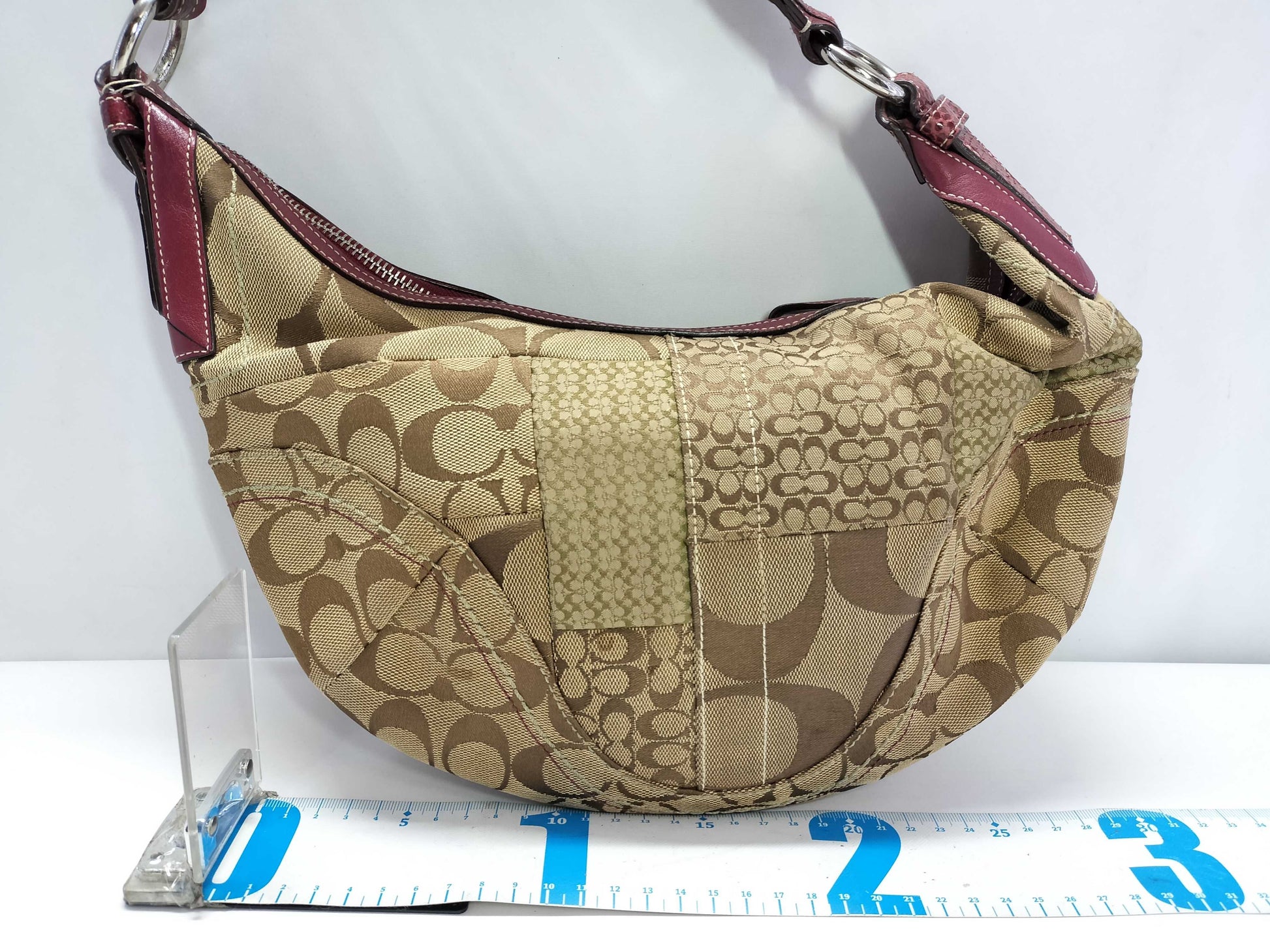 COACH Signature Coach Bag Shoulder Bag