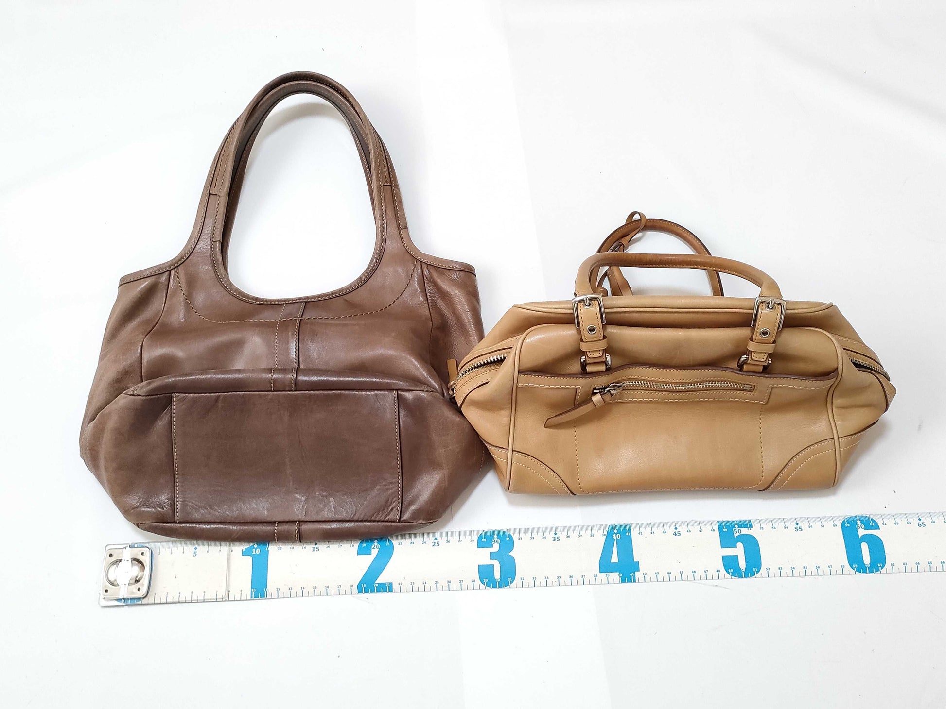 COACH Leather Bag 2-Piece Bag