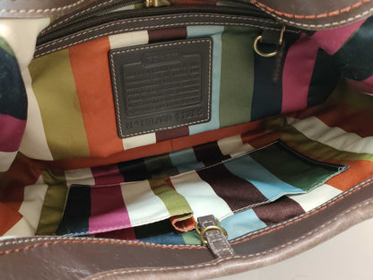 COACH Leather Bag 2-Piece Bag