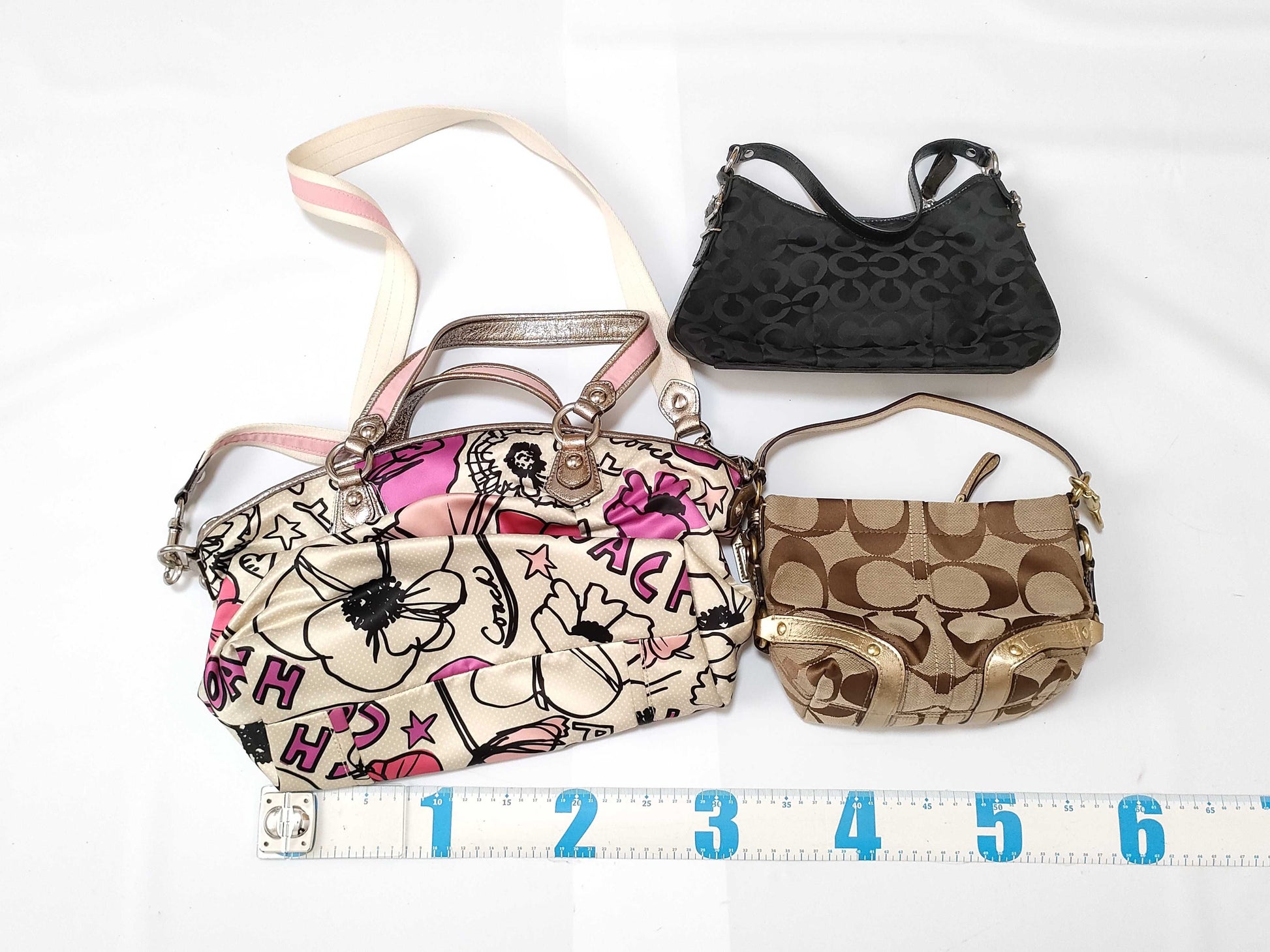 COACH Coach Bag 3-Piece Set Bag