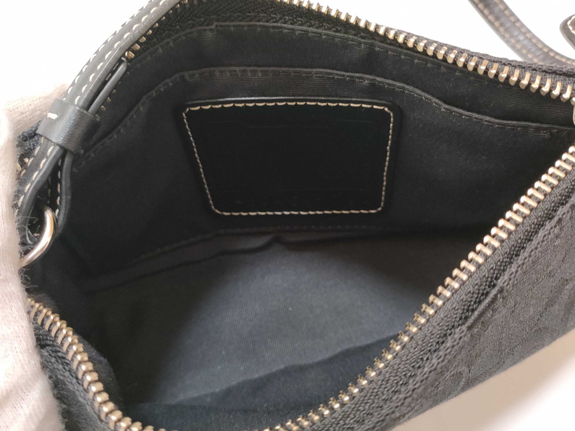 COACH Signature Coach Accessory Pouch 3-Piece Set Bag