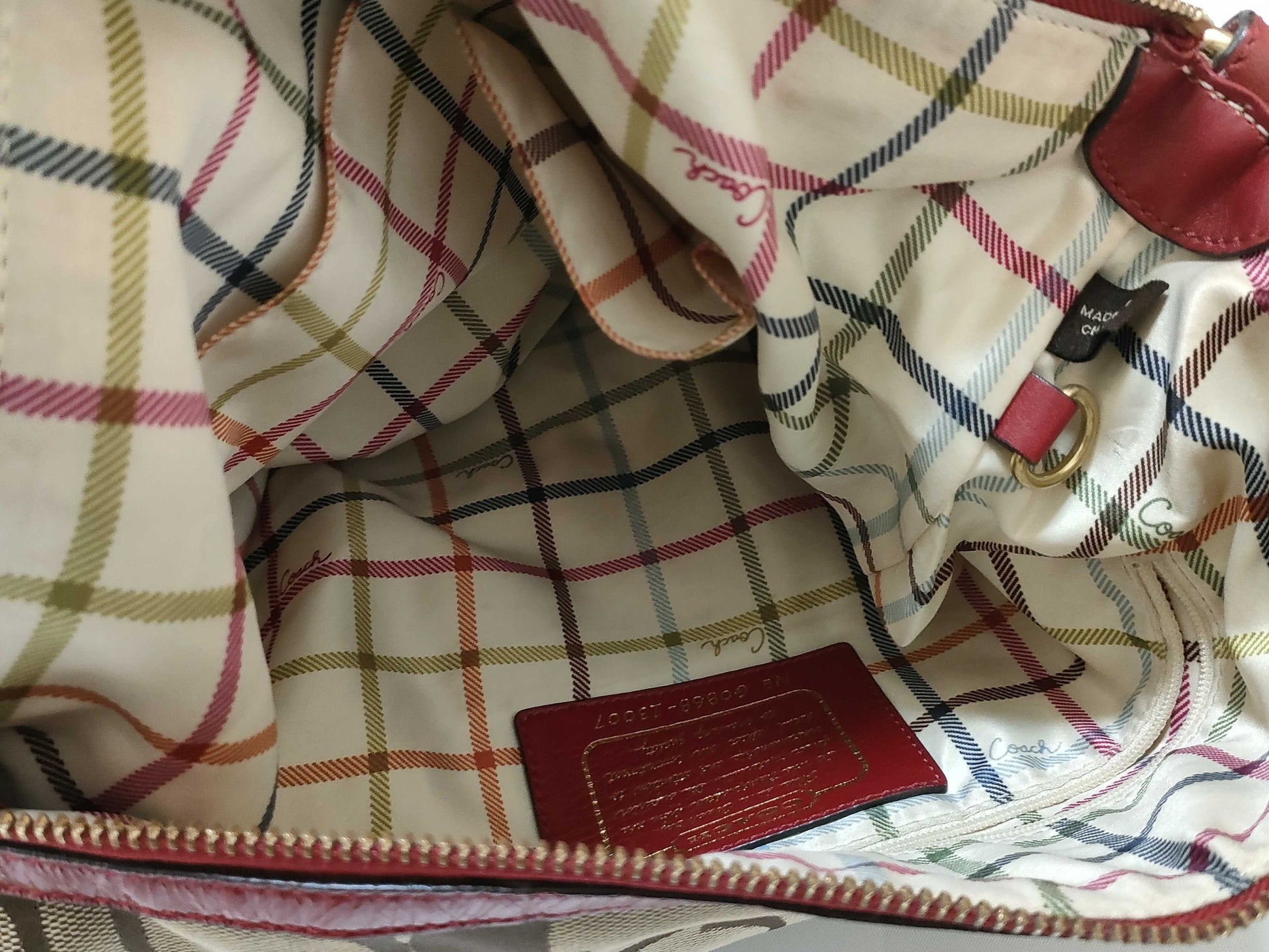 COACH Signature Coach Signature Bag 2-Piece Bag