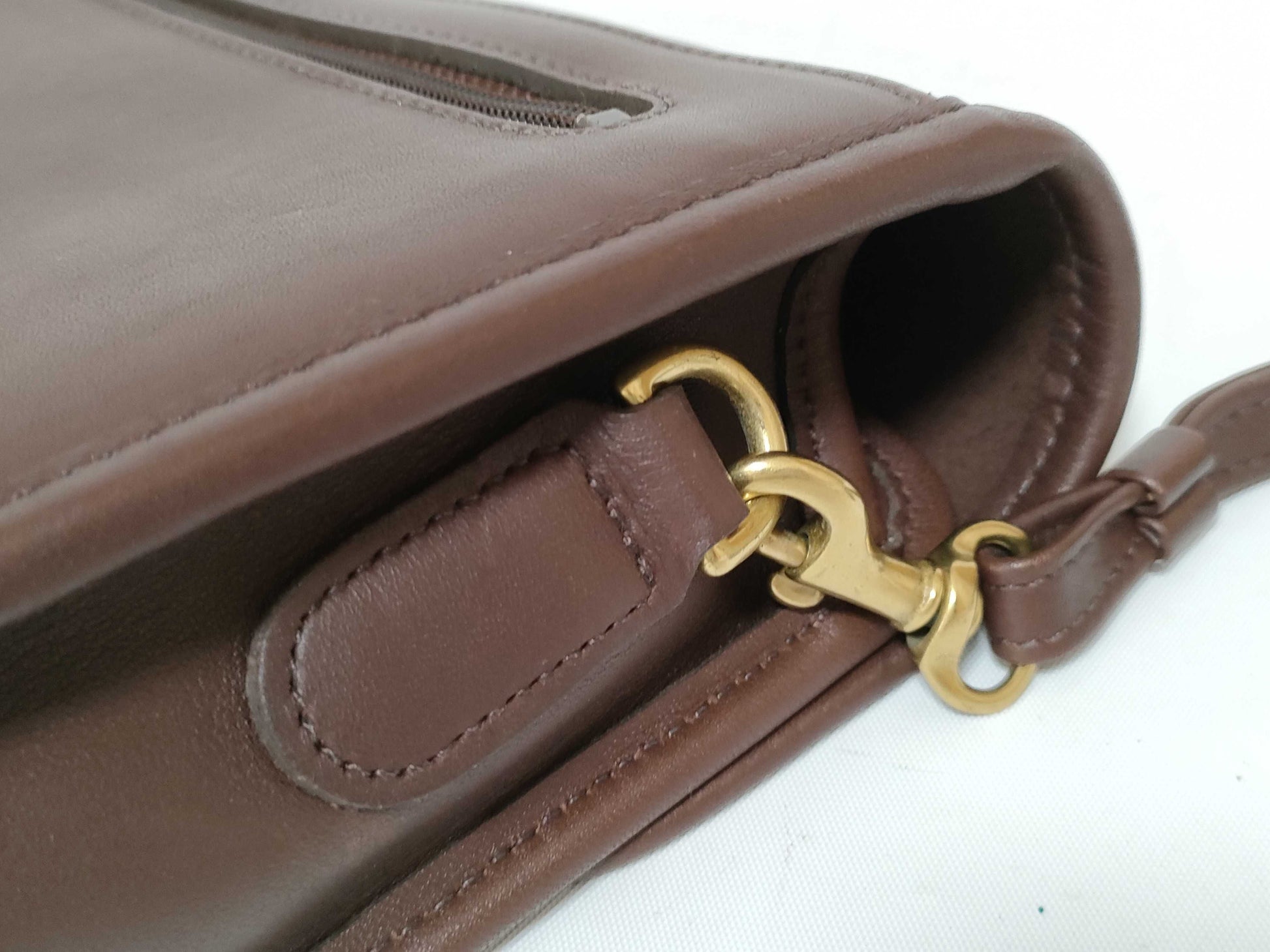 COACH Old Coach Leather Clutch Bag Second Bag 9832 Second Bag