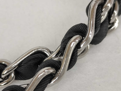 PRADA Nylon Nylon Quilted Chain Shoulder Bag Black BR4612 [Carded] Shoulder Bag