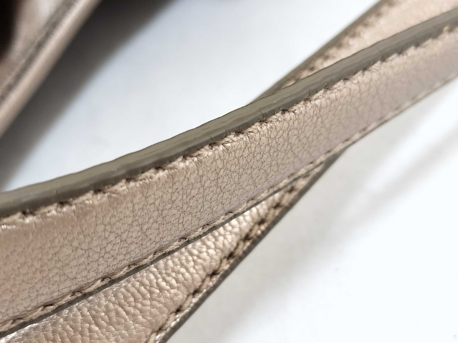 Salvatore Ferragamo Gancini Gancini Leather Perforated Handbag Tote Bag Tote Bag