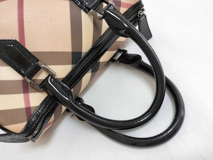 BURBERRY Novacheck Mini Boston Bag Boston Bag