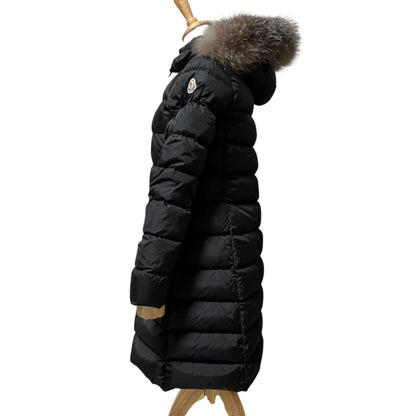 MONCLER Moncler Down Jacket with Fur ABELLE GIUBBOTTO Size 14 Women's Coat