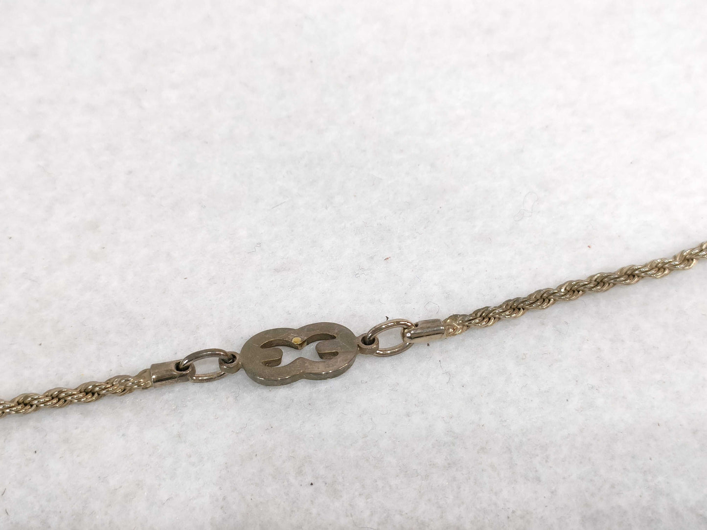 Escada Rhinestone Chain Shoulder Bag Handbag