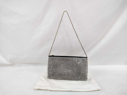 Escada Rhinestone Chain Shoulder Bag Handbag