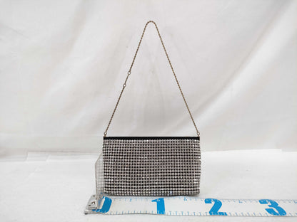 Escada Rhinestone Chain Shoulder Bag Handbag