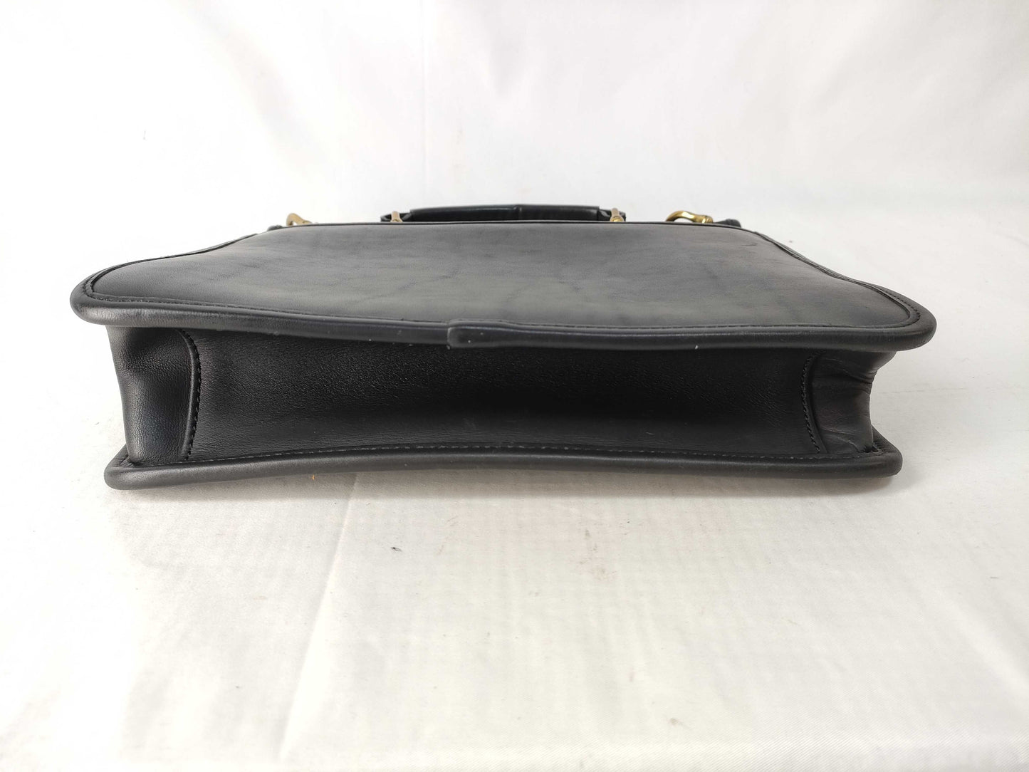 COACH Old Coach 801-08 Black Leather Handbag