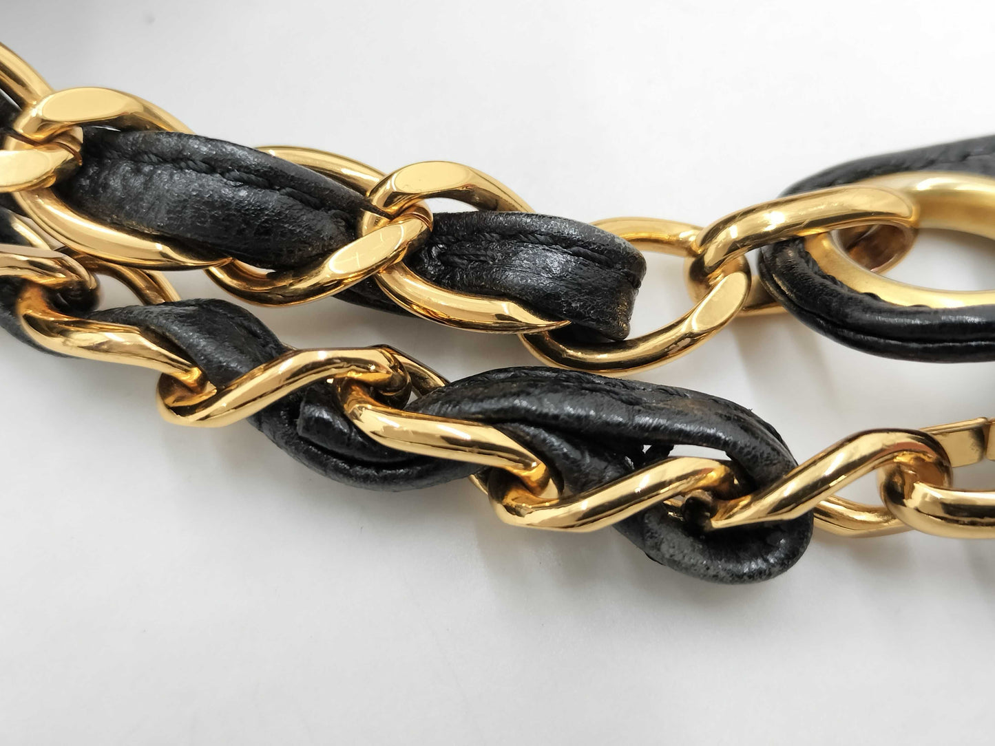 CHANEL Chain Shoulder Cocomark Caviar Skin Black Cereal: 5180080 Shoulder Bag