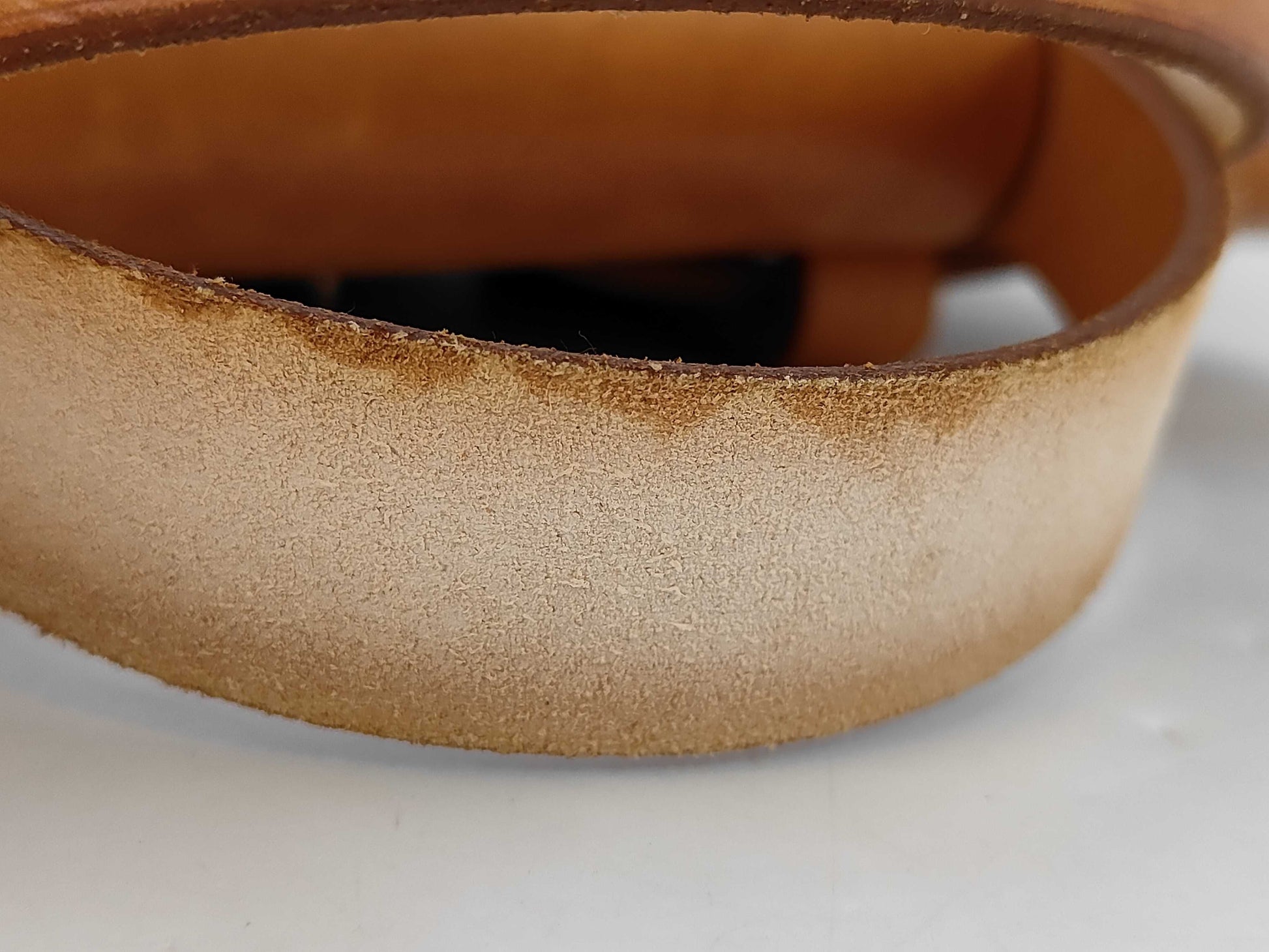 HERMES Ale Bag Ad PM Toile Ash/Leather Ivory/Brown □G Engraved Rucksack with Spare Bag