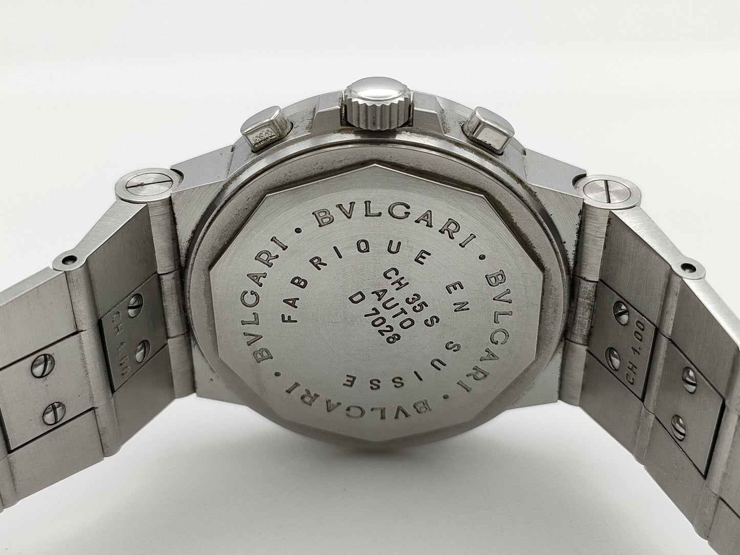 BVLGARI Diagono Sport Chronograph CH35S D7028 Automatic Men's Watch